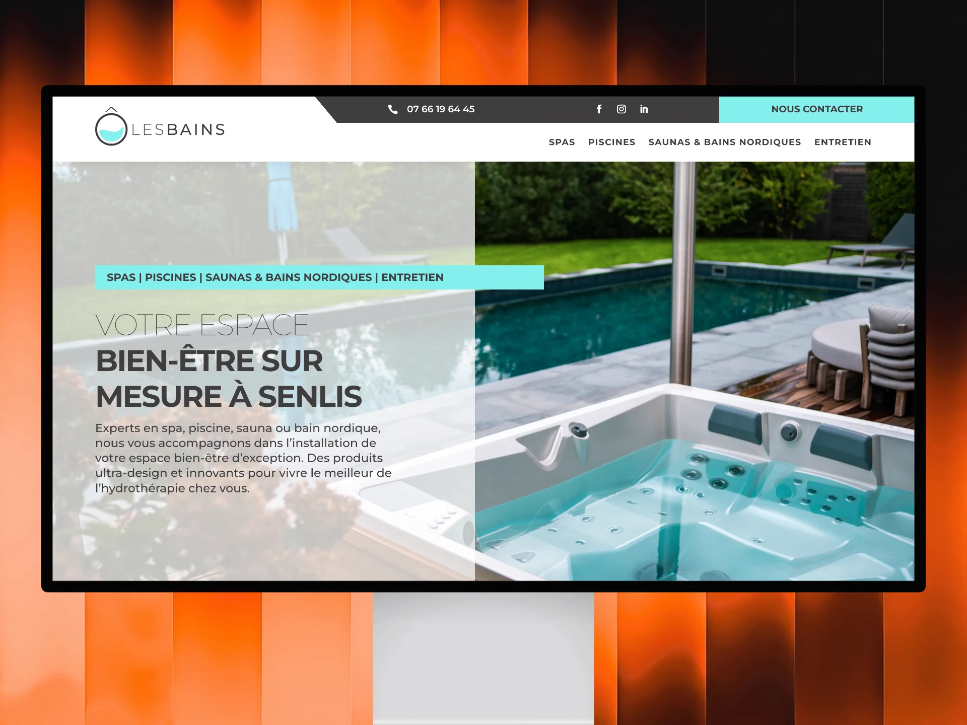 Refonte de site existant : avant