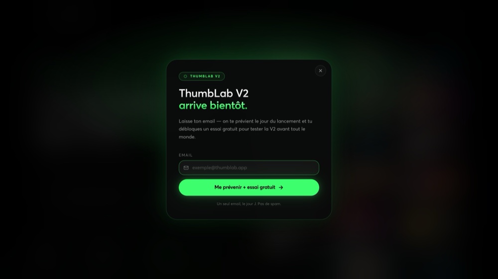 ThumbLab — SaaS